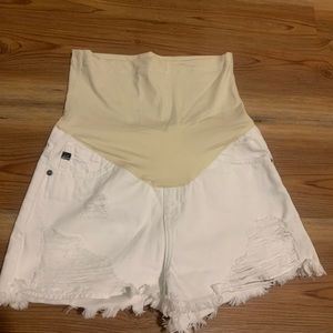Pinkblush maternity shorts